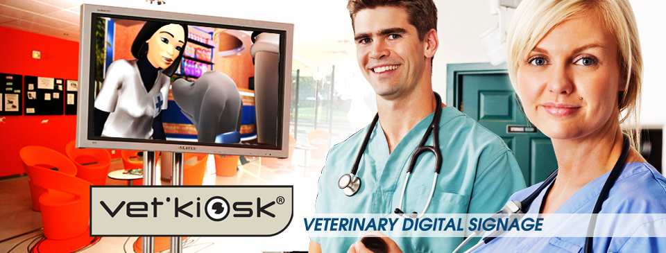 veterinary digital signage
